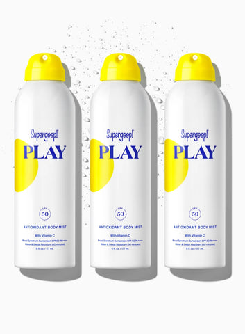PLAY Antioxidant Body Mist SPF 50 with Vitamin C
