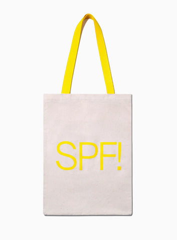 SPF! Canvas Tote Bag